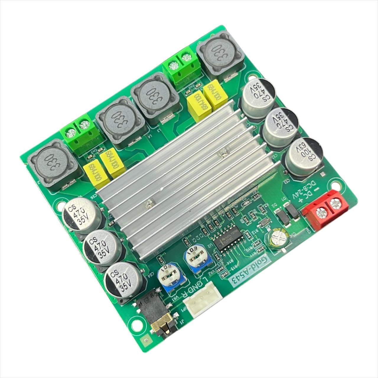 Gold-A543 Stereo Digital Audio Amplifier Board